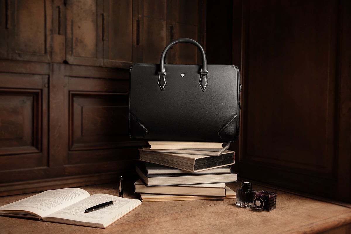 The Meisterstück Document Case boasts a classic silhouette and an inimitable style