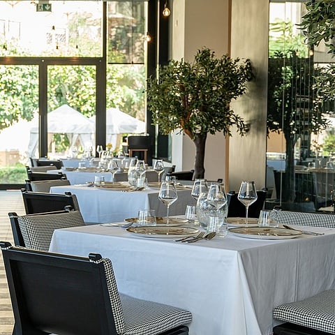 The interior setting of Trèsind, Dubai