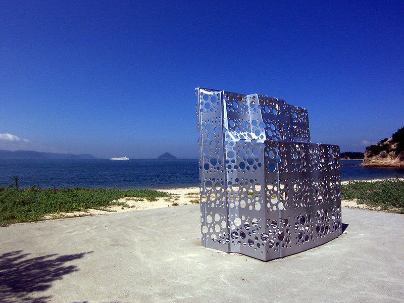 Artwork on Naoshima Island