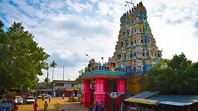 Shutterstock : The 7th century Perur Pateeswarar Temple of Coimbatore