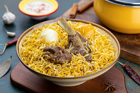 Kolkata mutton biryani