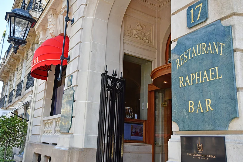 Hotel Raphael in the Kleber avenue in the 16th arrondissement, Paris