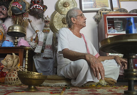 Satradhikar of Chamaguri Sattra in Majuli 