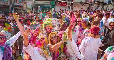 Holi celebrations in Udaipur