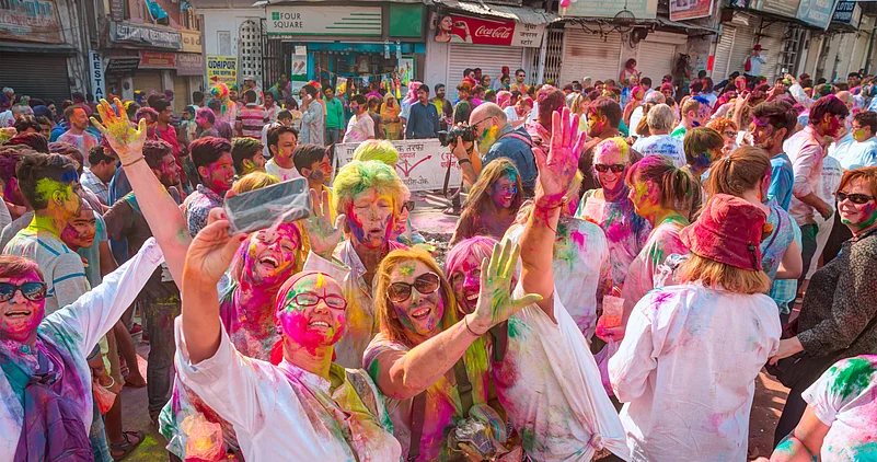 Holi celebrations in Udaipur
