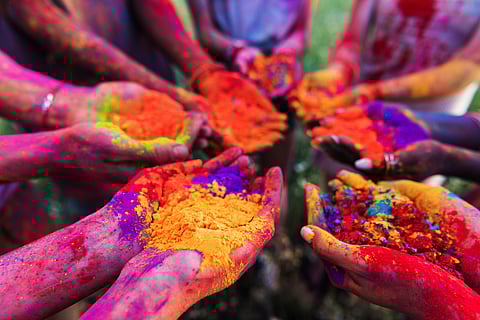 Mega Holi parties have been lined up in Delhi
