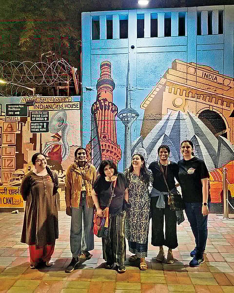 Delhi-based organisation Women Walk At Midnight encourages women to explore at night