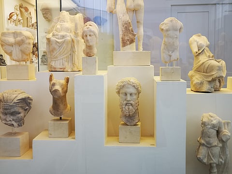 Inside the Archaeological Museum