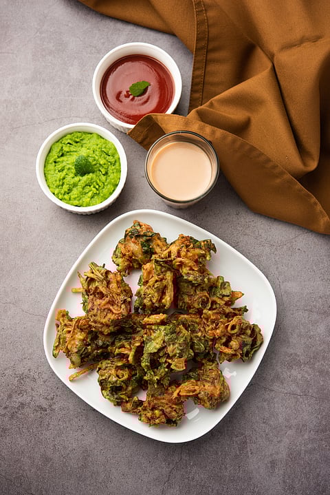 A notorious serving of bhang pakoras