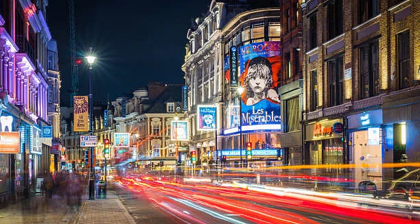 Shaftesbury Avenue is a theatre hub in London