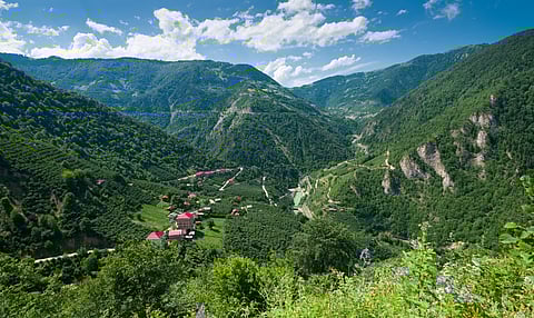 The village of Kuşköy is situated in Giresun province, Turkey
