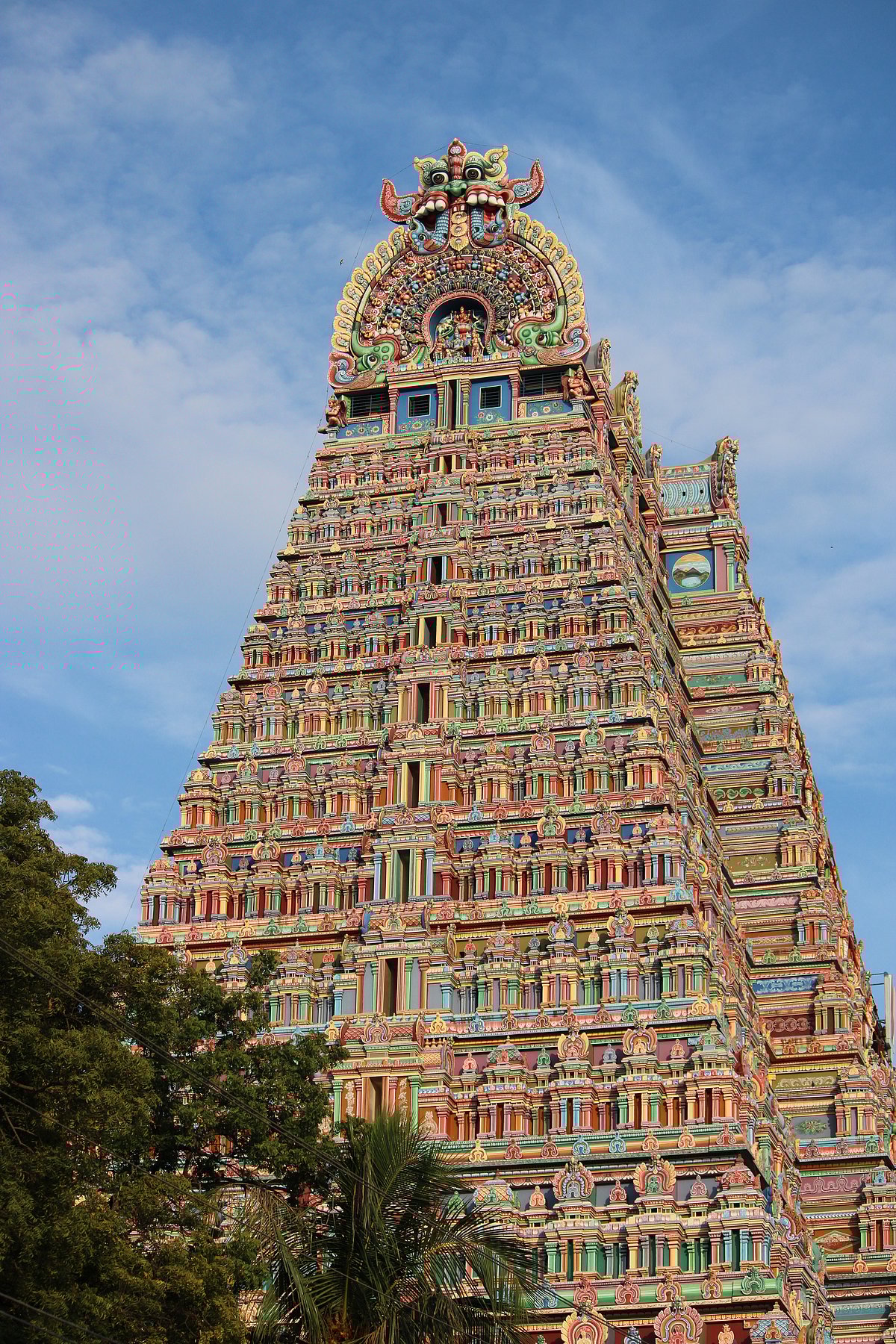 Shutterstock.com : Towers of Srirangam Temple