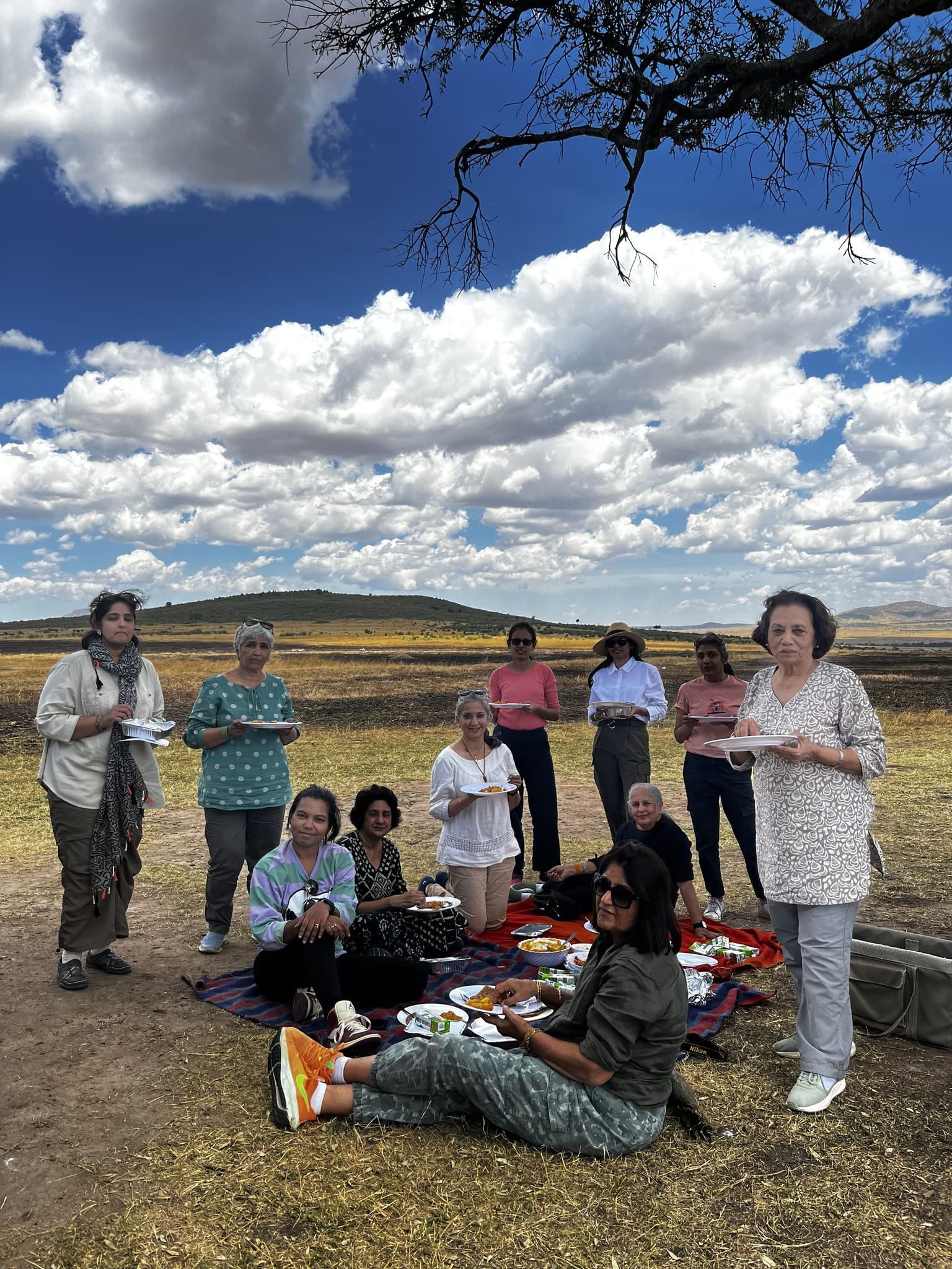 Picnicking in Kenya