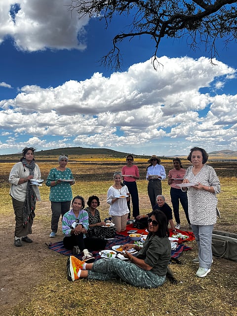 Picnicking in Kenya
