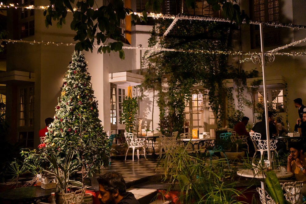 The Roastery Cafe sits in the ground floor of the club