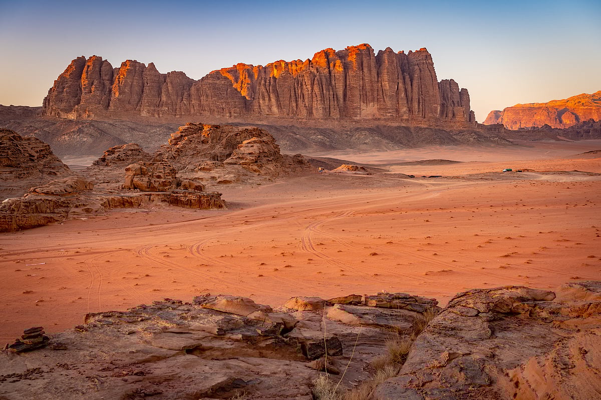 This rugged valley terrain captures the mystical and otherworldly essence of the desert planet