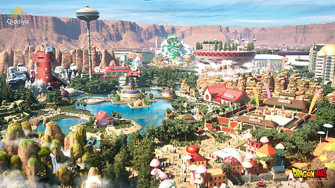The Dragon Ball Theme Park has been announced for construction at Qiddiya City in Saudi Arabia