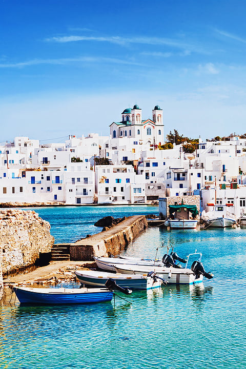Naousa village, Paros island