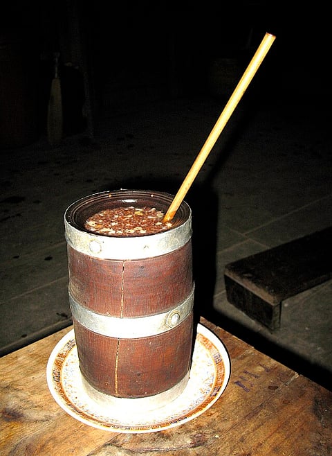 Tongba with thipshing