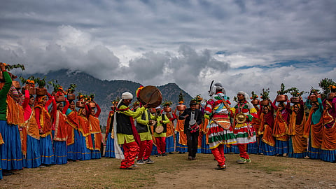 A glimpse of the Choliya Dance in Kumaon