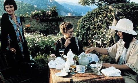 A still from Enchanted April