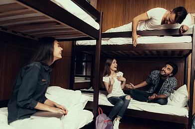 Shutterstock.com : Staying in hostels is an economically viable option while travelling Dubai