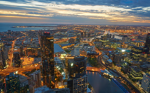 View from the Eureka Skydeck