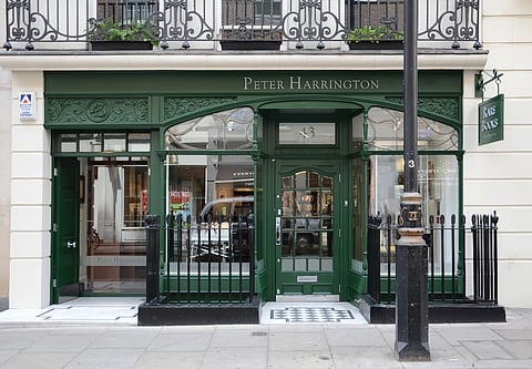 The front facade of Peter Harrington in Chelsea