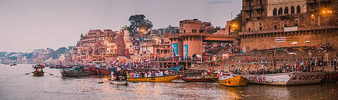Morning view of Assi Ghat