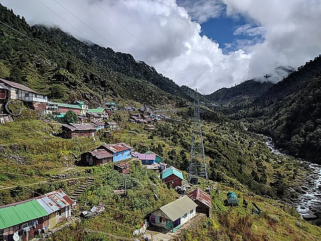 The Yuksom valley