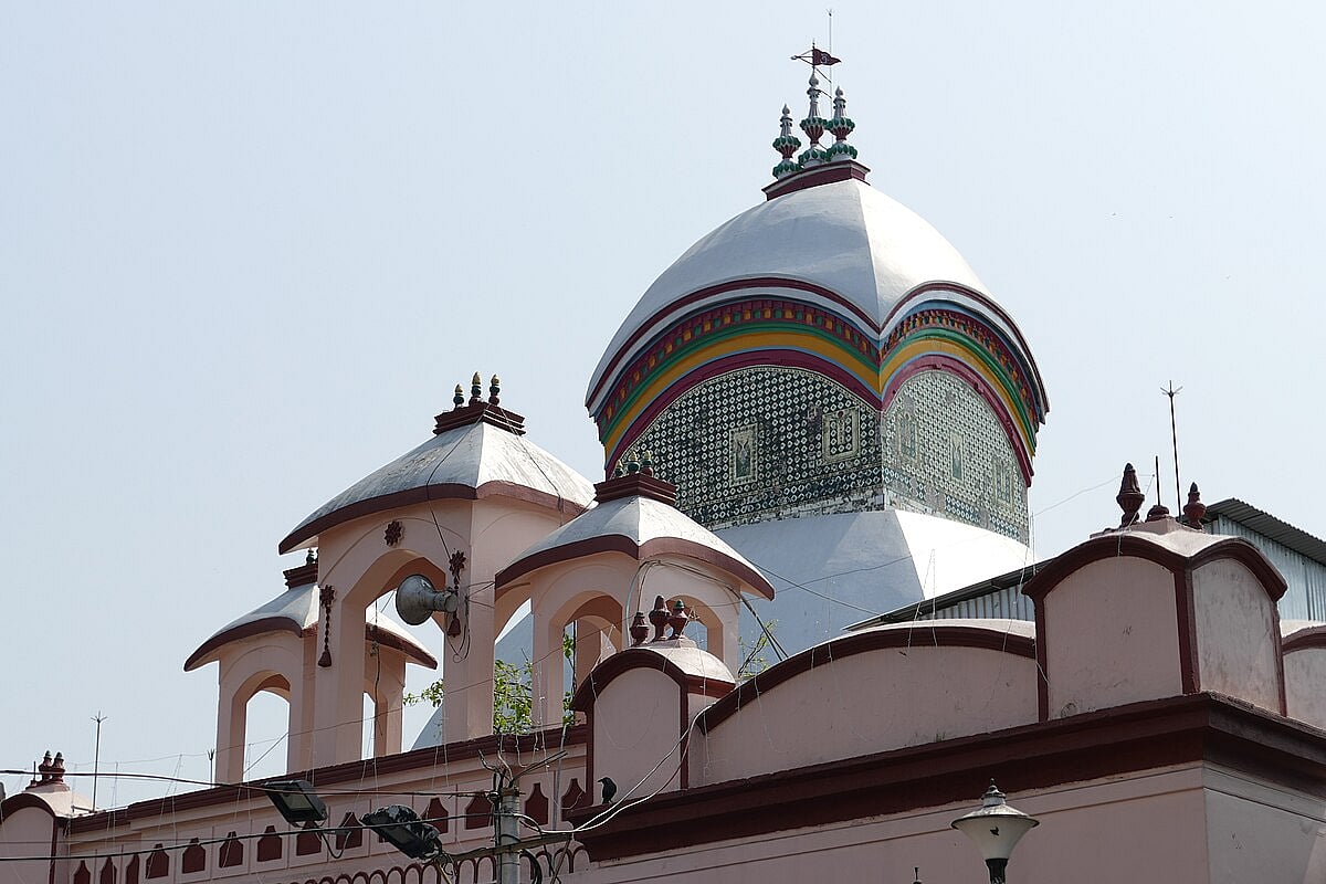 Ankur P/WikiCommons : The Kalighat temple in Kolkata is one of the 51 Shakti Peeths
