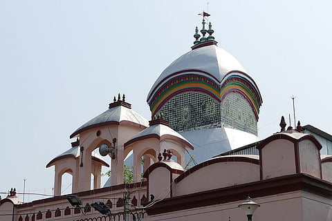 The Kalighat temple is one of 51 shakti peeths