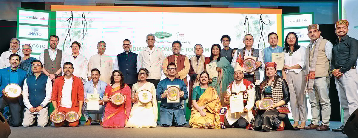 A photo of all the winners