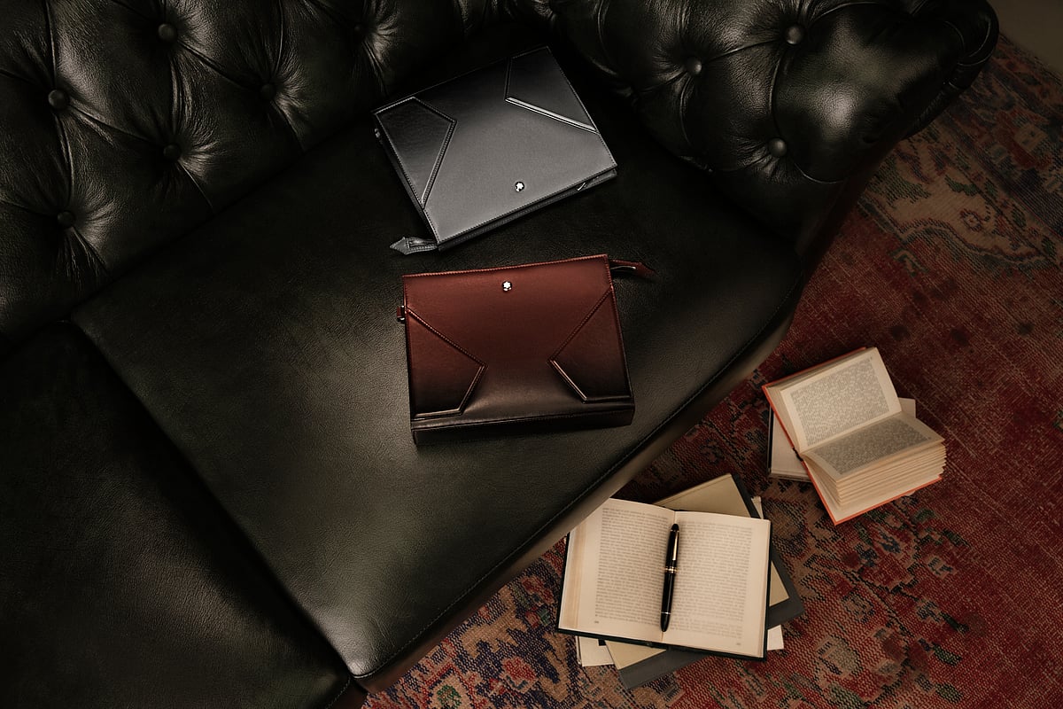 The Meisterstück pochette blends style and functionality