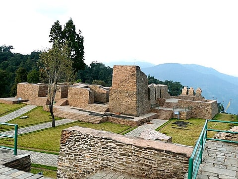 The ruins of Rabdentse Palace