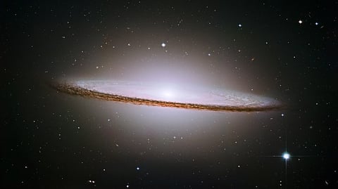 The Sombrero galaxy, Messier 104 (M104)