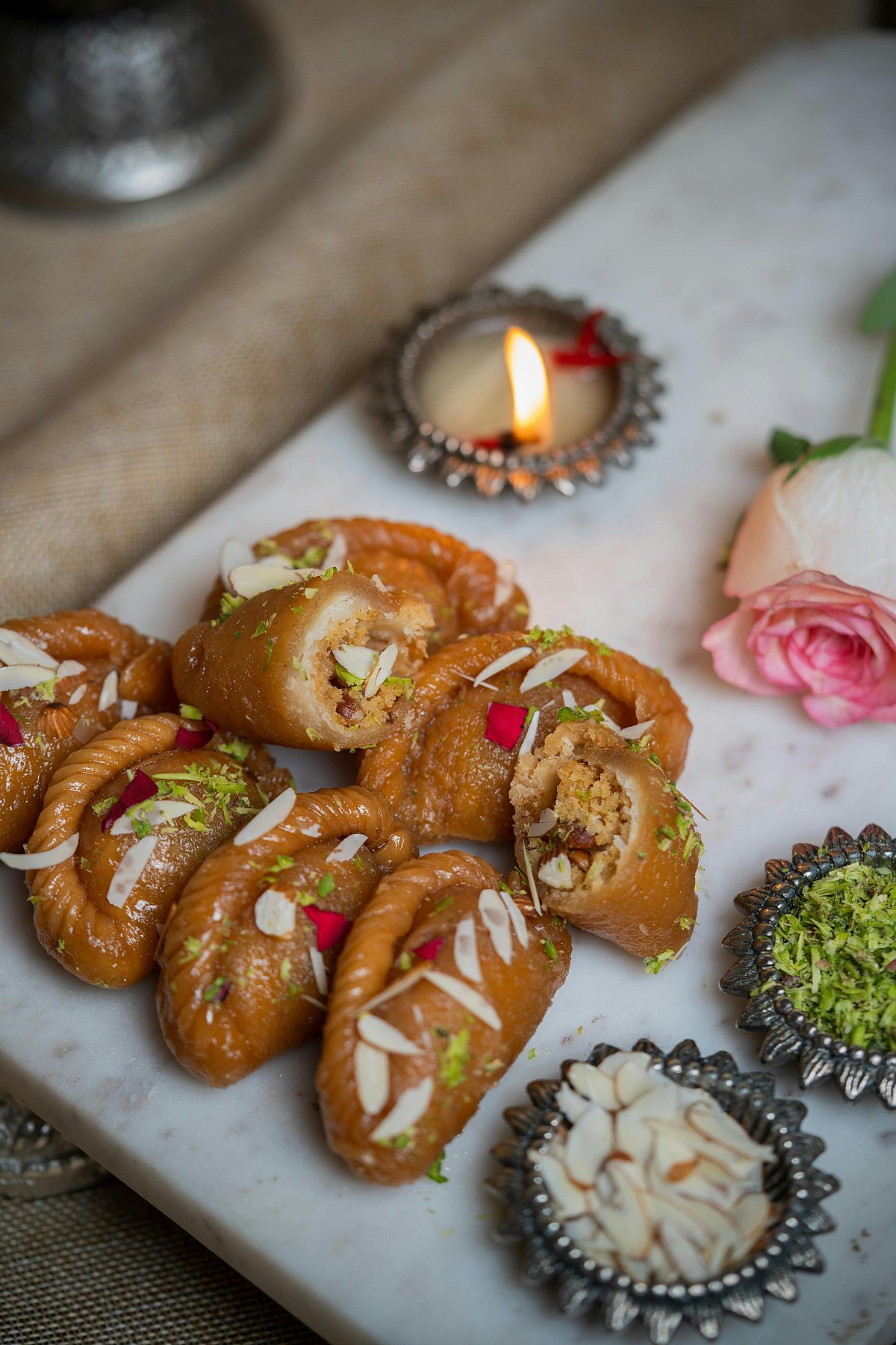 Gujiyas form a quintessential holi sweet at homes