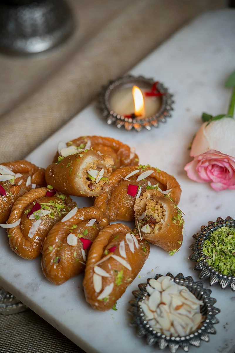 Gujiyas form a quintessential holi sweet at homes