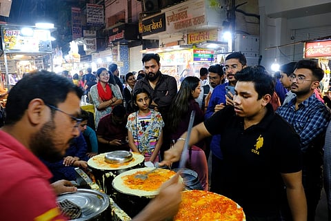 Sarafa Bazaar is a food paradise 