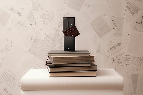 The Meisterstück collection is available across sizes, including wallets and cardholders