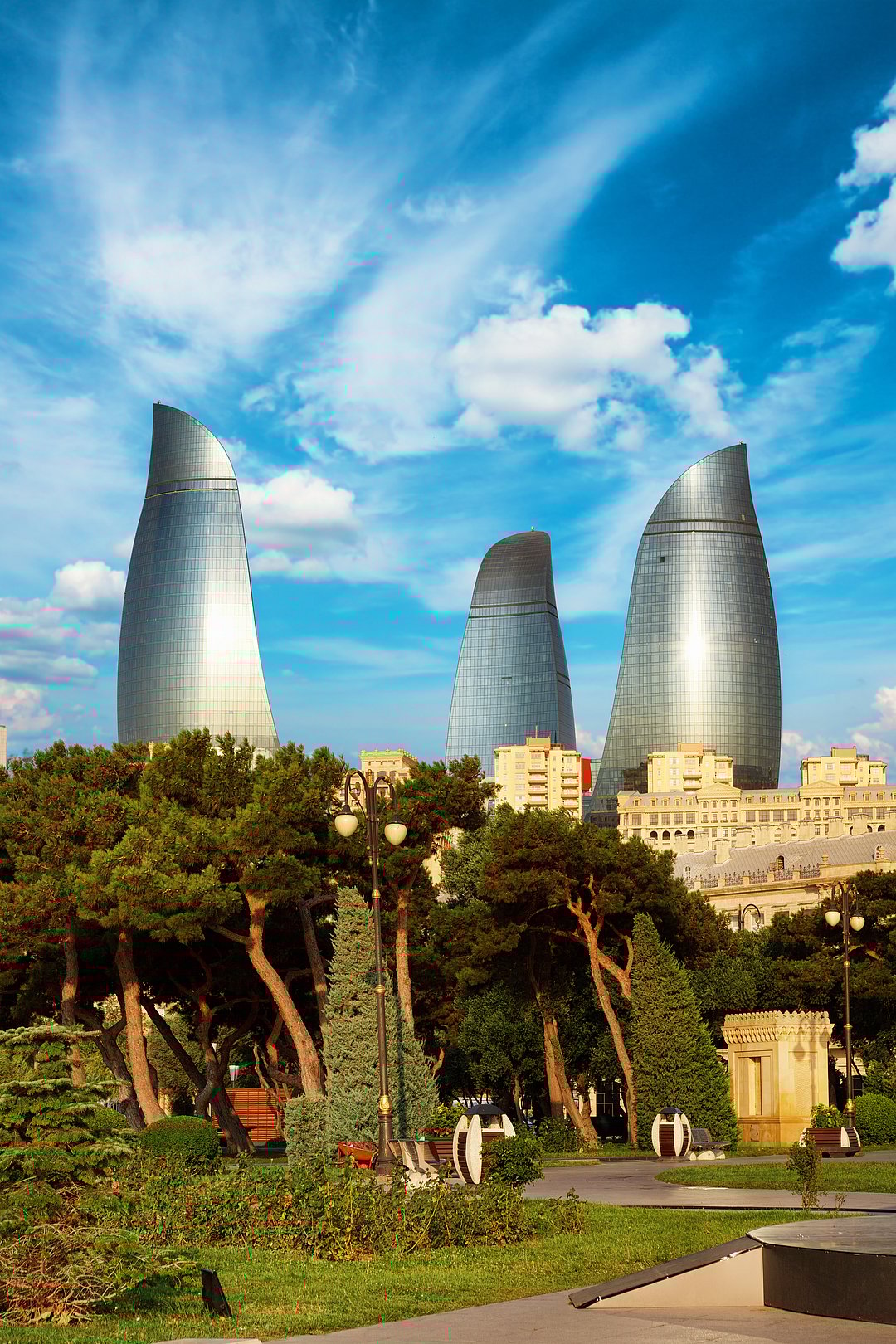 A view of Baku, Azerbaijan