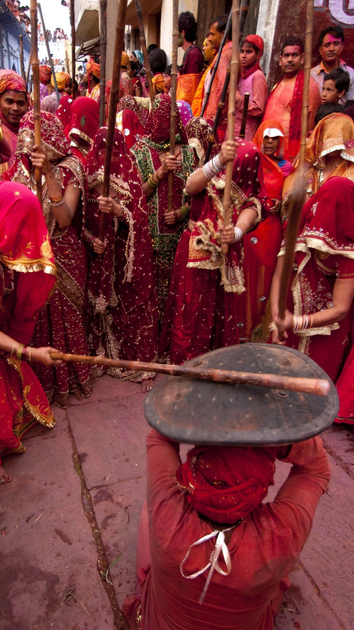 Glimpses of the Lathmar Holi - Shutterstock