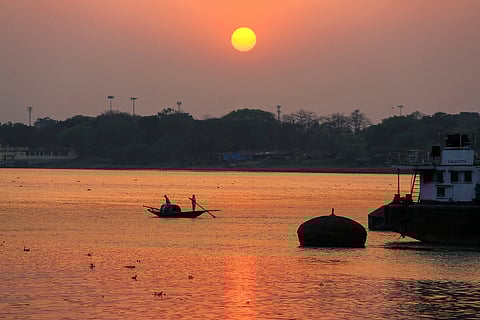 The Hooghly river in Kolkata
