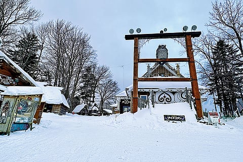 Akanko Ainu Kotan is the largest Ainu settlement