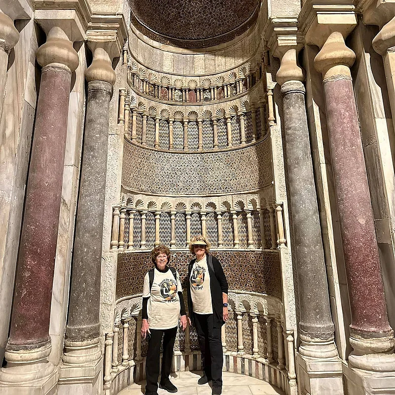 Hamby and Hazelip at Sharia Mu’izz li-din Allah, Egypt