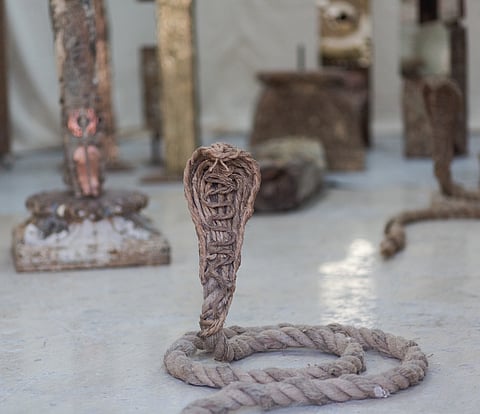 An artwork by Raj Shahani