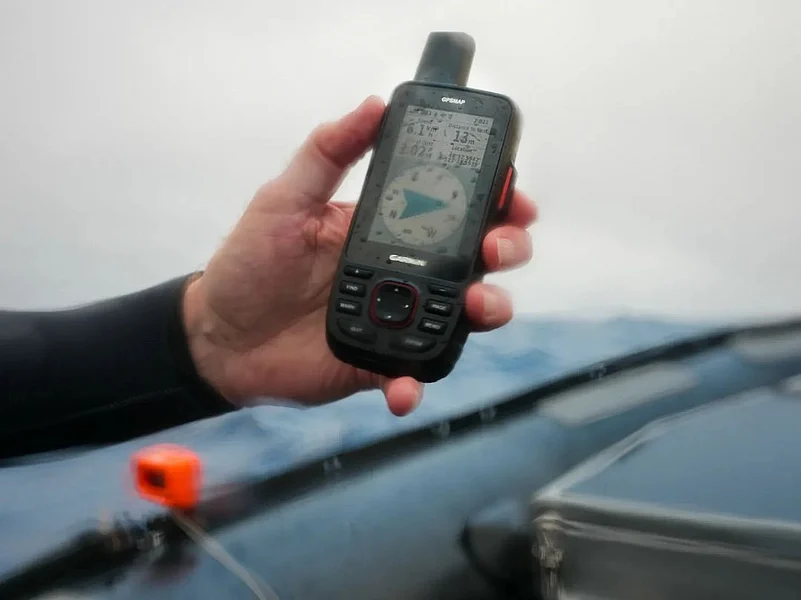 Proof that Chris Brown and his expedition team reached Point Nemo