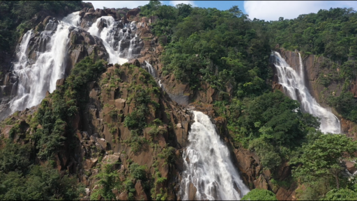 View of Lodh Falls