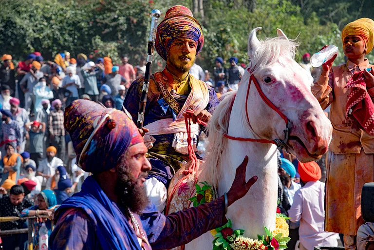 A Nihang Sikh during Hola Mohalla - Verma Chetan/Shutterstock