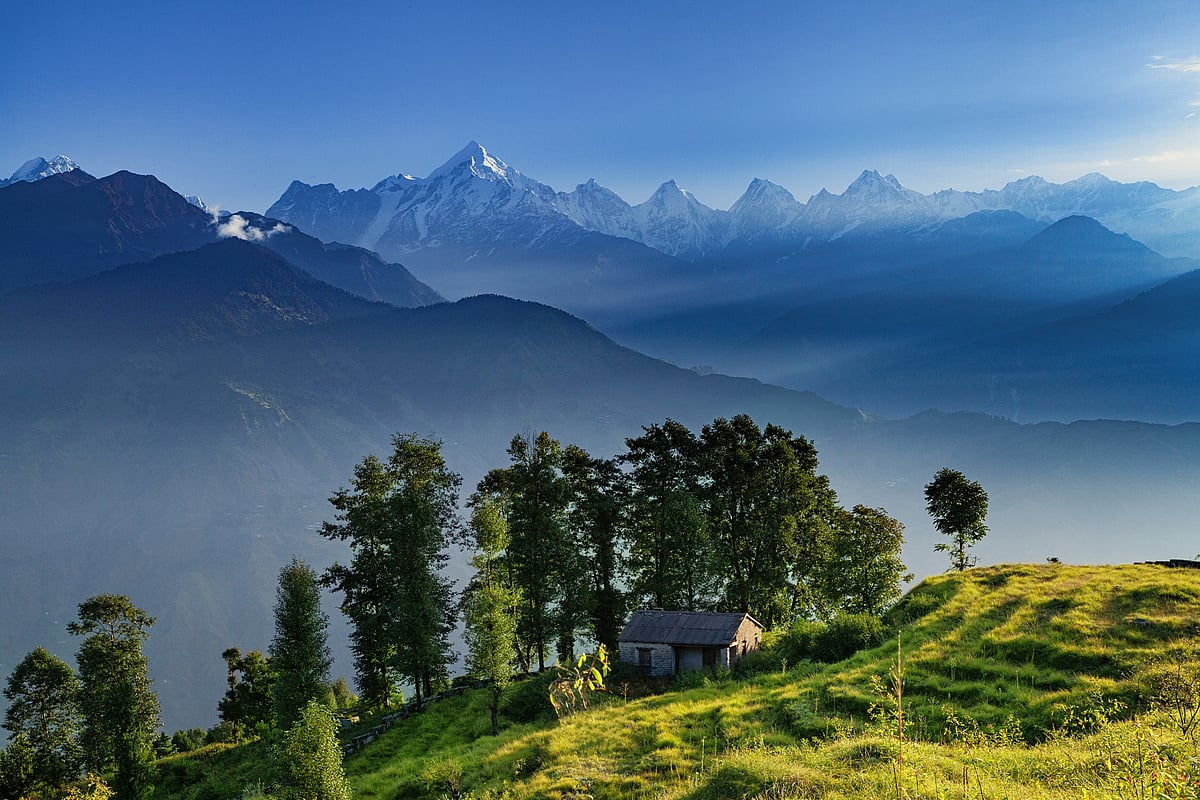 A house in the Kumaon region